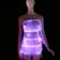 Mannequin wearing Fibre Optic Rave Dress.