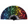 Psychedelic Trippy Hand Fan