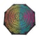 Psychedelic Mandala Umbrella - full vibrant pattern from top angle view | Ravers Co
