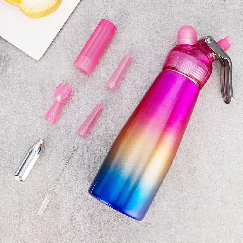 Photo of a 500ml Rapid Infuser with attachments