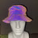 Iridescent Mermaid Bucket Hat on a plain background - front view | Ravers Co
