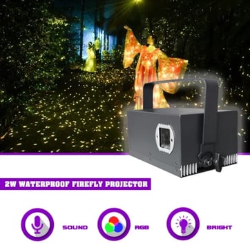 A picture of the SUNART 2 Watt Starry Skies Laser Projector.
