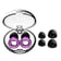 Silicone Loop Earplugs in Purple with compact carrying case | Ravers Co