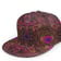 Neural Circuit Rave Cap - front view with psychedelic pattern | Ravers Co