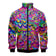 Psychedelic Waves Bomber Jacket