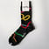 Rope Happy Socks for men - front view of thick cotton rave socks | Ravers Co