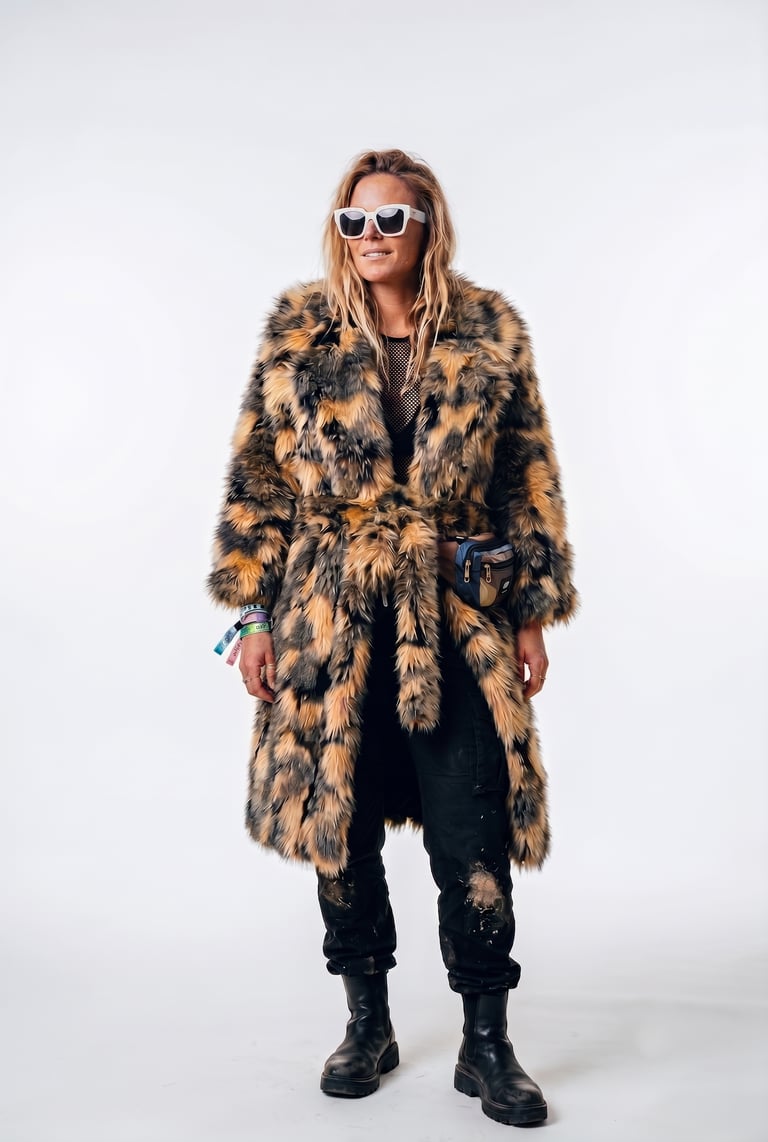 Bush Doof Faux Fur Coat