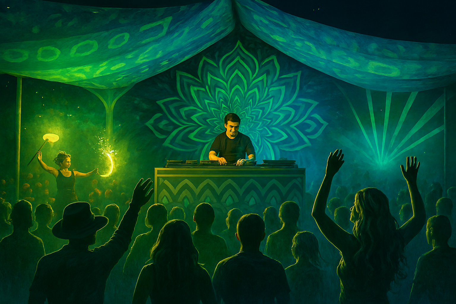 Groove, Glow, Repeat. AUM Winter Series II: A Night On A Twisty Hill With Science Of Sound NZ & Mental Broadcast Subverso (Brazil)