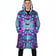 Cosmic Kaleidoscope Rave Cloak front view with hood down | Ravers Co