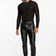 Midnight Mesh Rave Top on male model, front view | Ravers Co