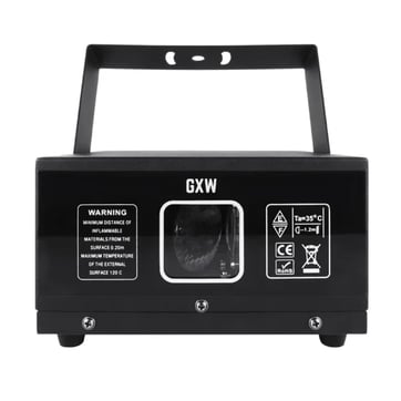 2 Watt Fire Fly Laser Show System - Front view of unit | Ravers Co