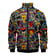Psychedelic Mushroom Bomber Jacket