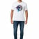 Trippy Eyeball T-Shirt in Black - Front view with psychedelic graphic | Ravers Co