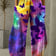 Butterfly Wide Leg Pants with vibrant 3D print design | Ravers Co