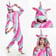 Starry Pink Unicorn Onesie