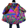 Psychedelic Shroom Dream Cloak Fuchsia