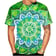 Green Psy Art Mandala T-Shirt