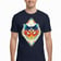 All Seeing Cat T-Shirt - trippy graphic on black cotton | Ravers Co