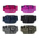 Rave Utility Belt in Black - front view | Ravers Co