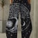 Tree of Life Wide Leg Pants - full length view with 3D print | Ravers Co