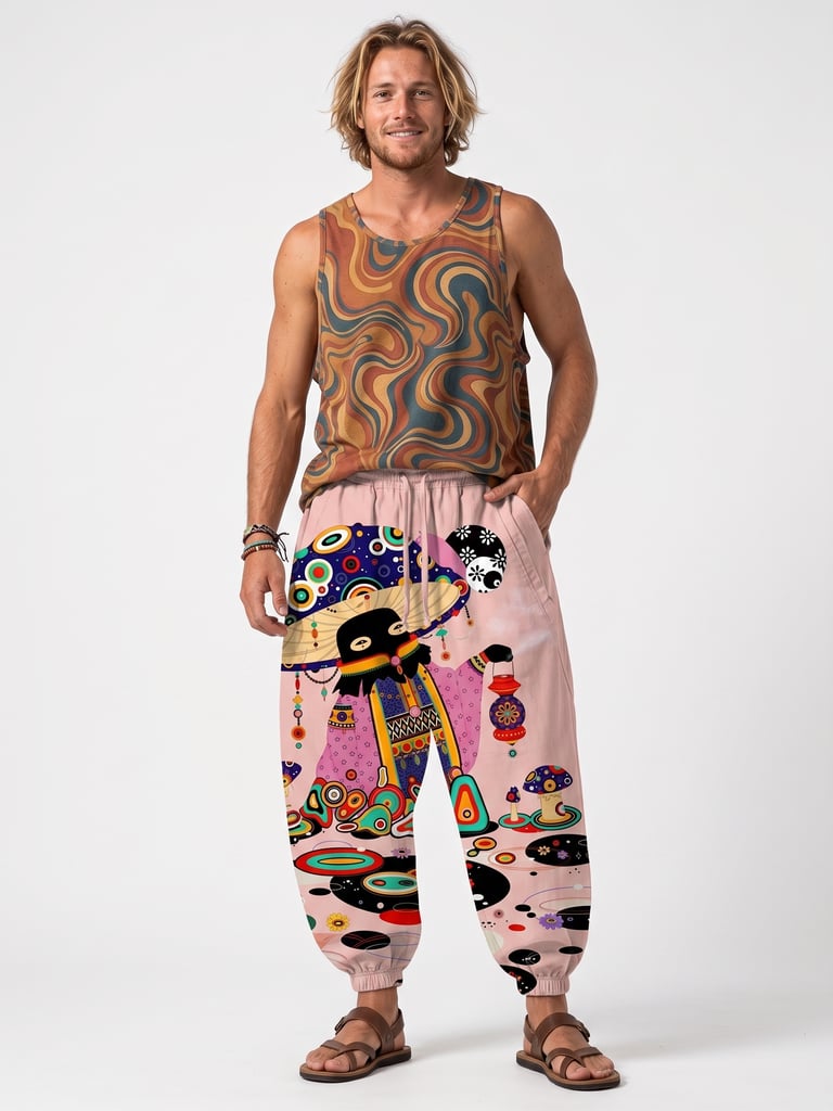 Totem Bloom Rave Pants