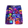 A picture of the magic mushroom rave shorts.