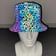 Iridescent Lattice Bucket Hats