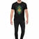 Lotus Mandala Black T-Shirt - Detailed front view of geometric print | Ravers Co