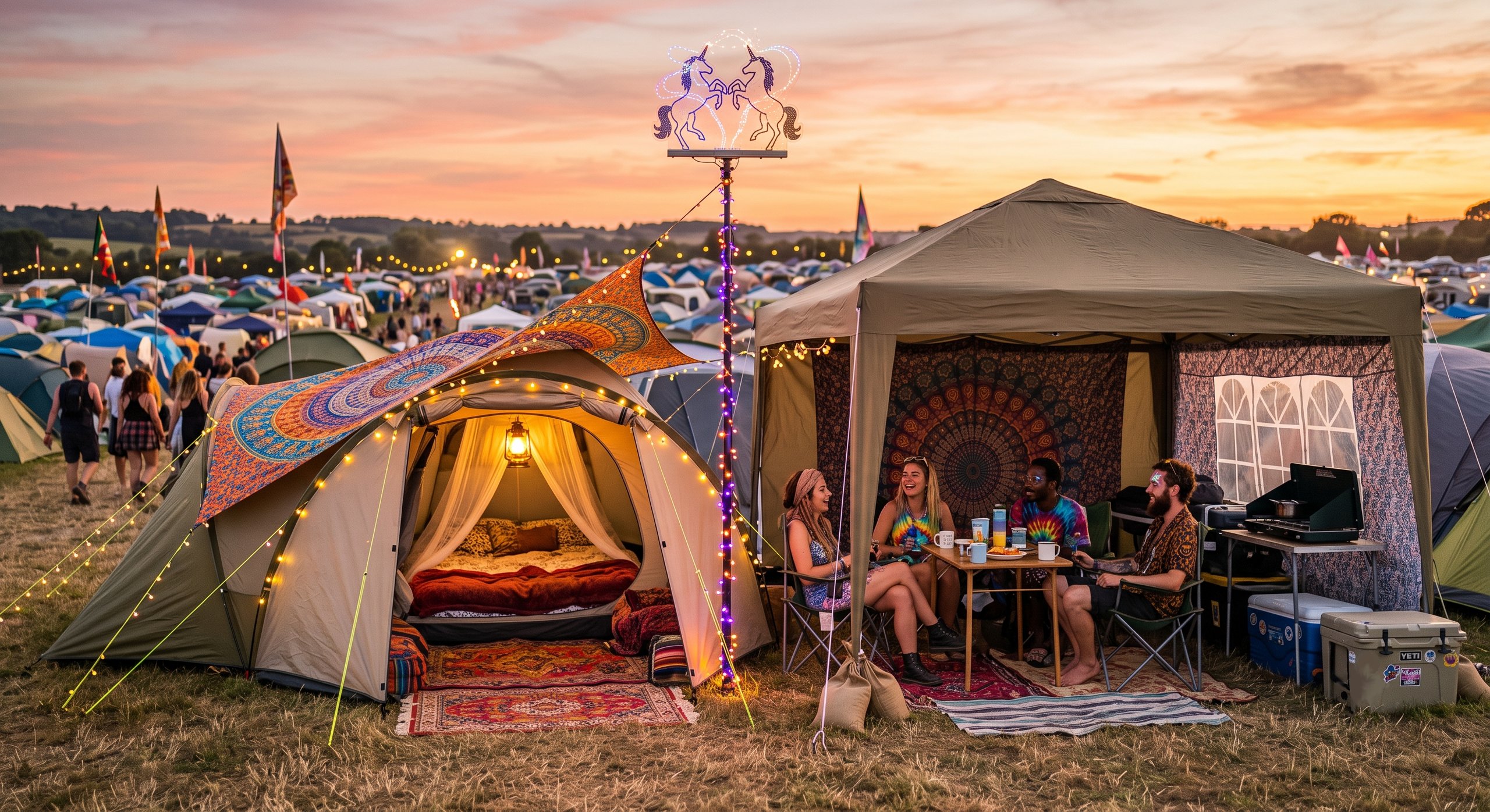 Festival Palaces: How To Build A Camp That Survives The Weekend