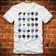 Candy T-Shirt - detailed view of the colourful candy pattern | Ravers Co