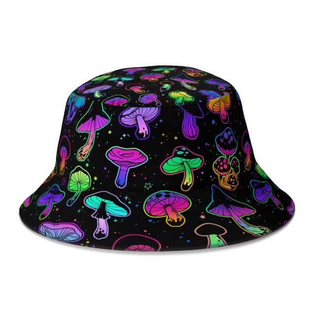 Psychedelic Fungi Bucket Hat