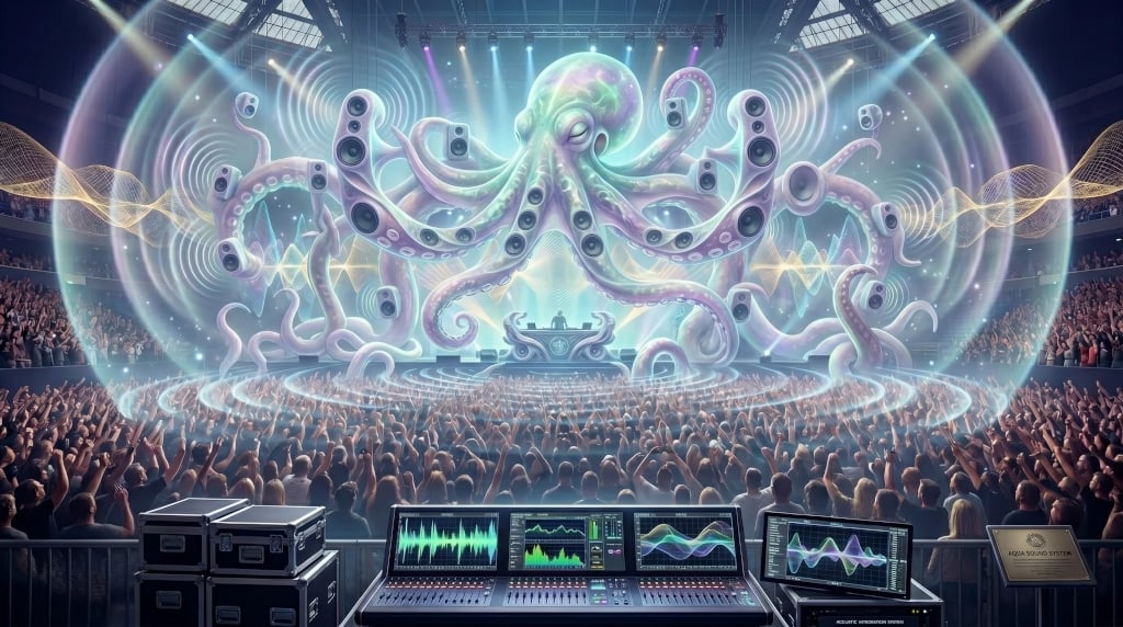 Octopus speaker stage - 7