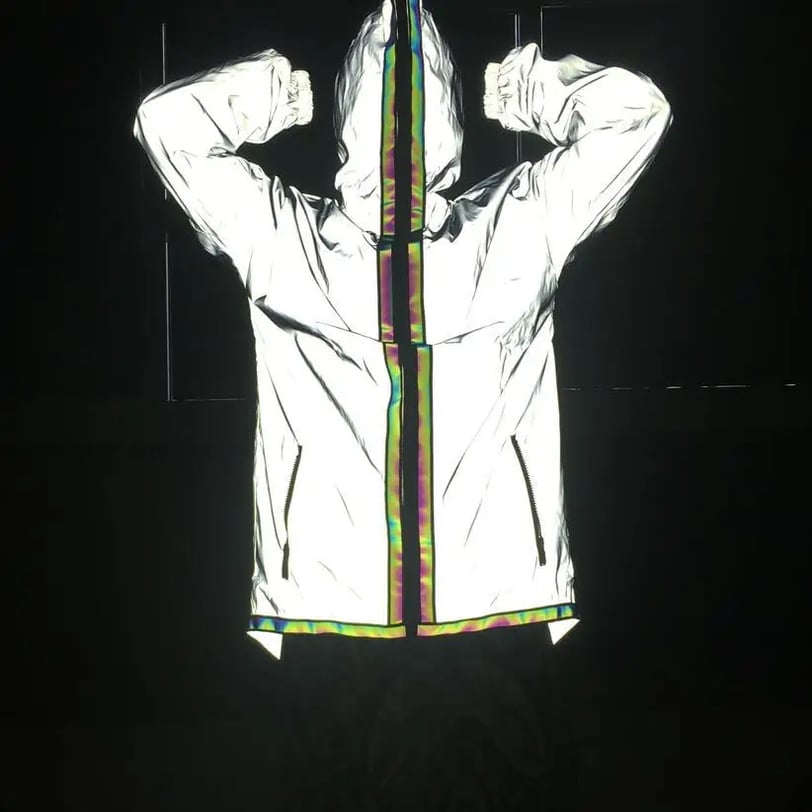 Buy Iridescent Reflective Jacket | Festival Ready | Ravers Co