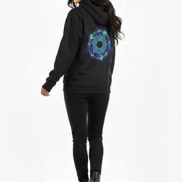 Electric Medusa Wave Hoodie
