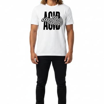 Wobbly Wobbly Acid Shirt — Normal Lighting front view